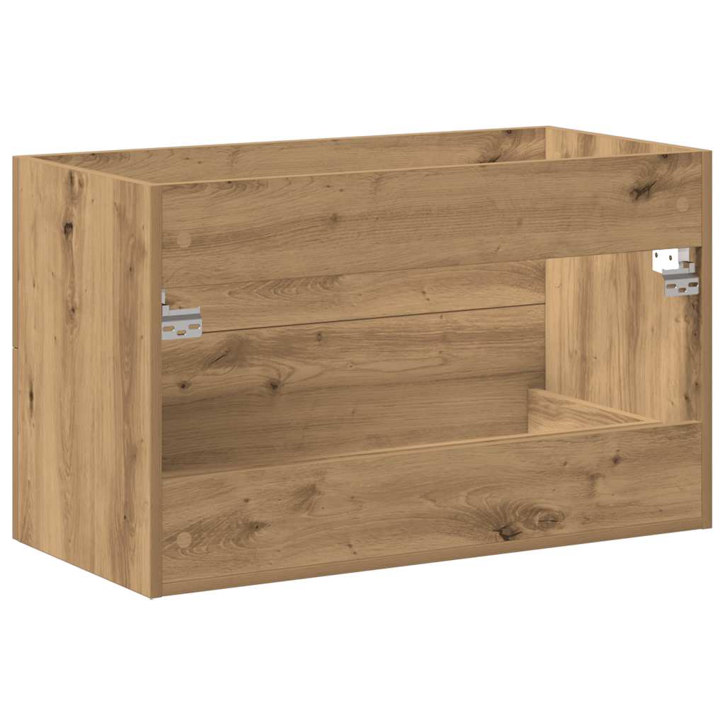 Bathroom Sink Cabinet Artisan Oak 80x38.5x48 cm Engineered Wood