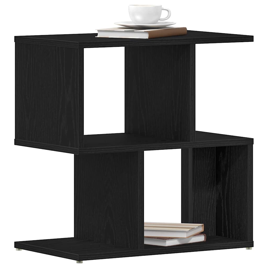 Bedside Cabinet 2 pcs Black oak 50 x 30 x 51,5 cm