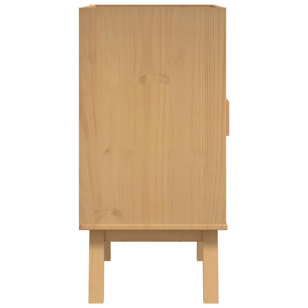 Sink Base Cabinet with Shelf Olden Brown 114 x 43 x 73.5 cm