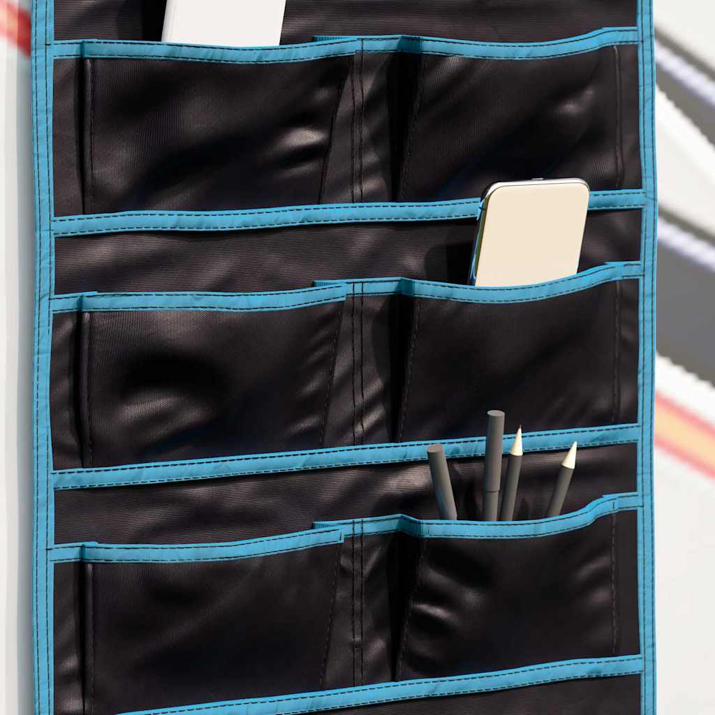 Storage bag with Storage Black, Blue 63.5 x 40 cm Oxford