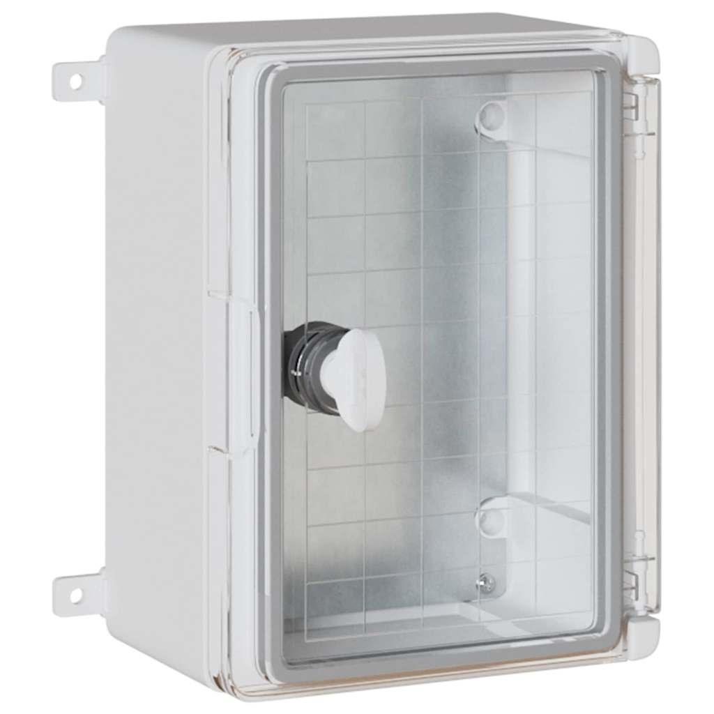 Control Cabinet Grey 18 x 13 x 24 cm ABS Plastic