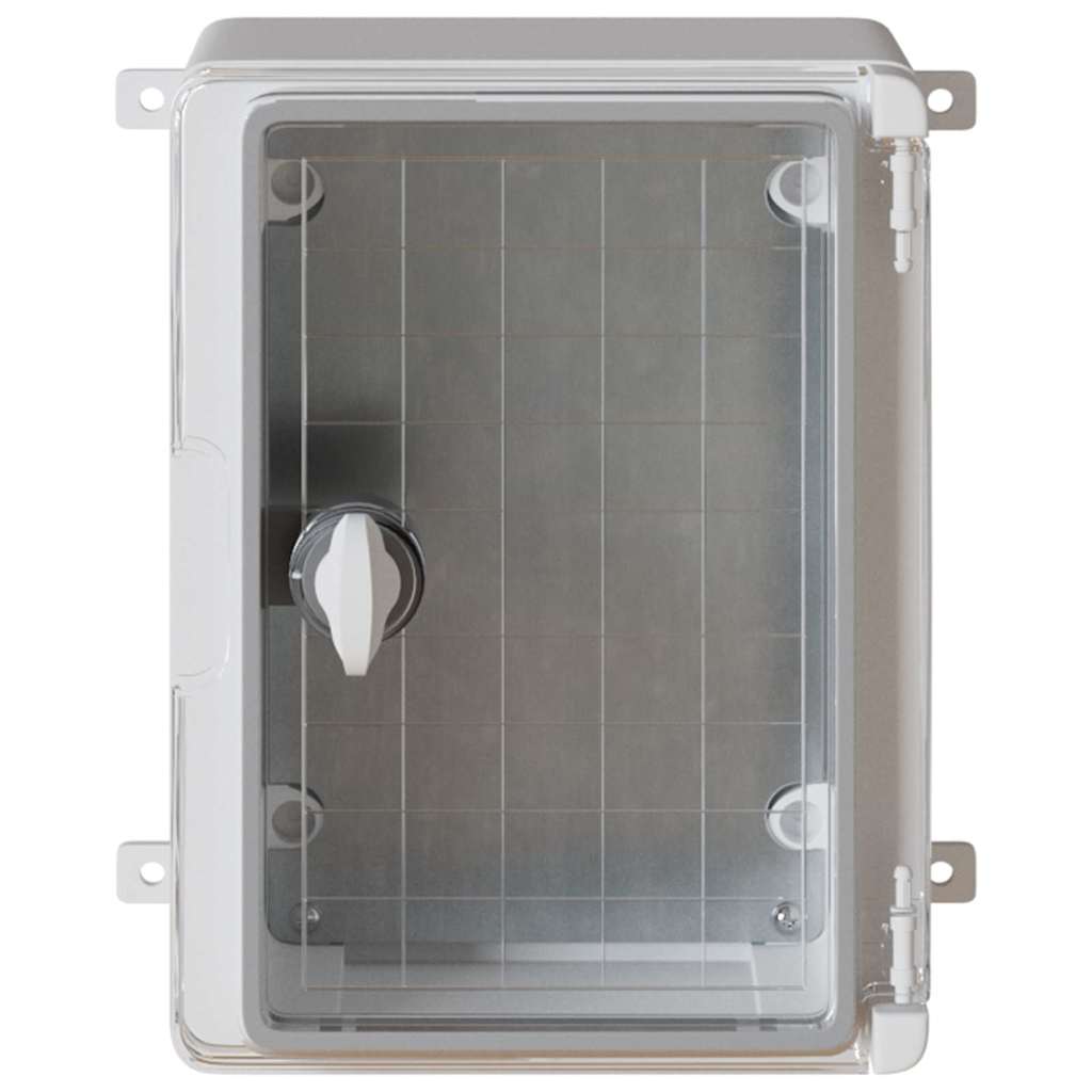 Control Cabinet Grey 18 x 13 x 24 cm ABS Plastic