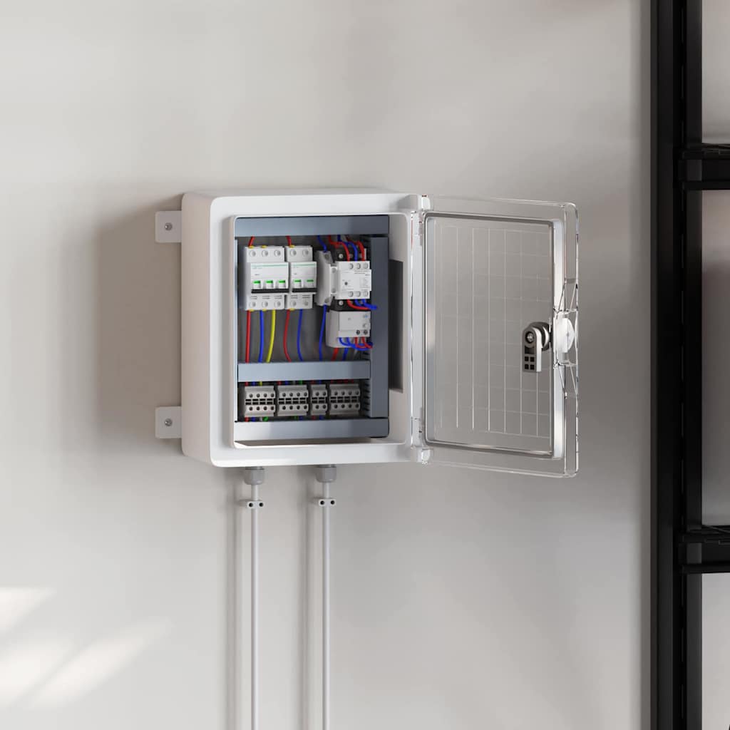 Control Cabinet Grey 25 x 13 x 30 cm ABS Plastic
