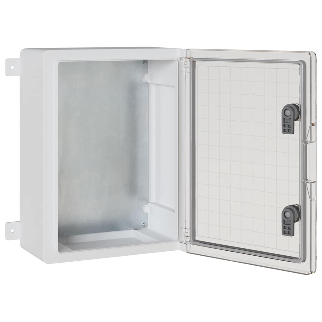 Control Cabinet Grey 30 x 19.5 x 40 cm ABS Plastic