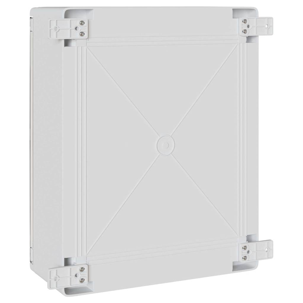 Control Cabinet Grey 40 x 24.5 x 50 cm ABS Plastic