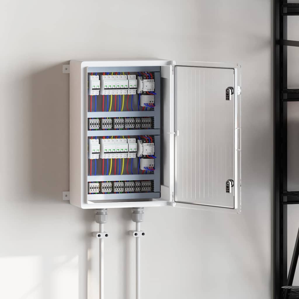 Control Cabinet Grey 40 x 20 x 60 cm ABS Plastic