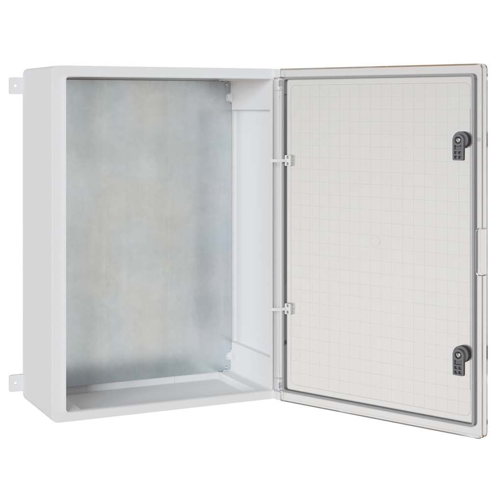 Control Cabinet Grey 50 x 24.5 x 70 cm ABS Plastic