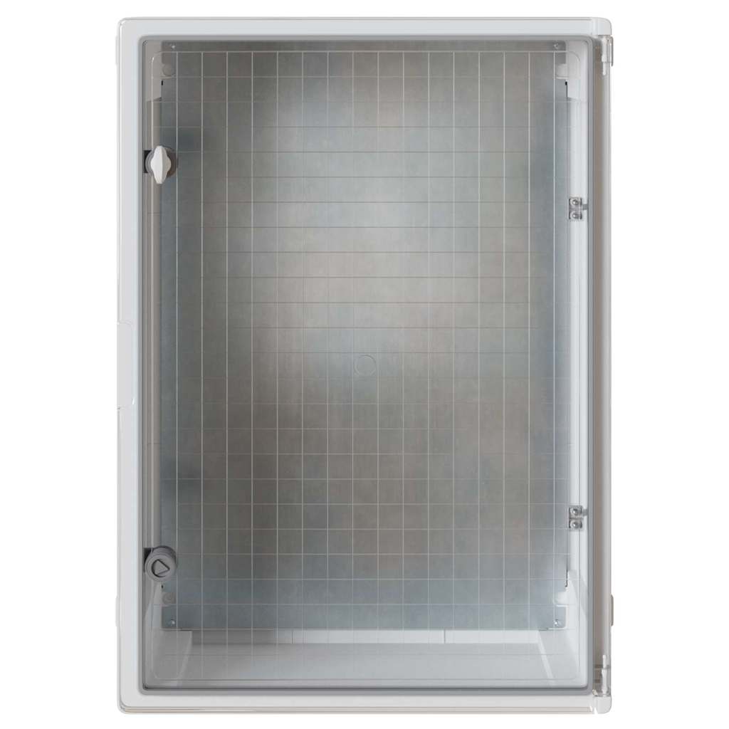 Control Cabinet Grey 50 x 24.5 x 70 cm ABS Plastic