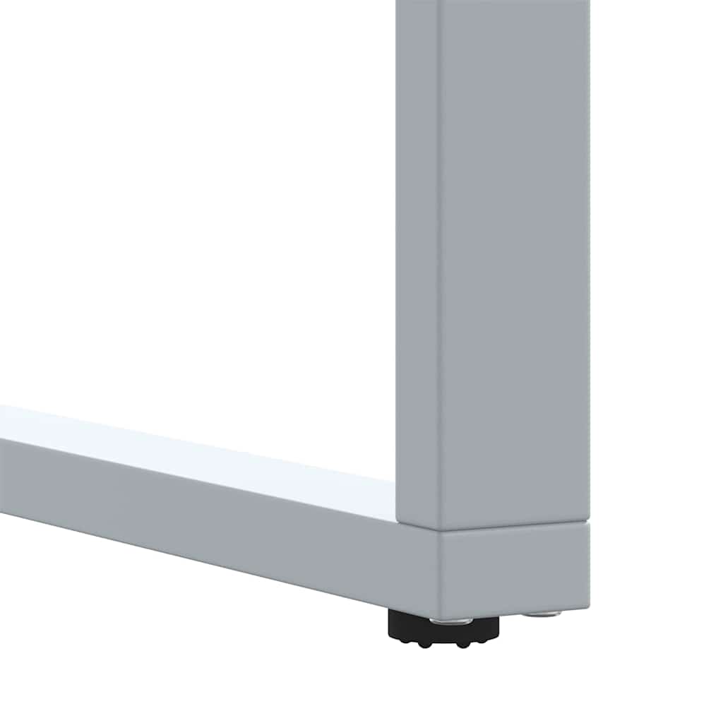 Garden Dining Table Grey 180 x 90 x 75 cm
