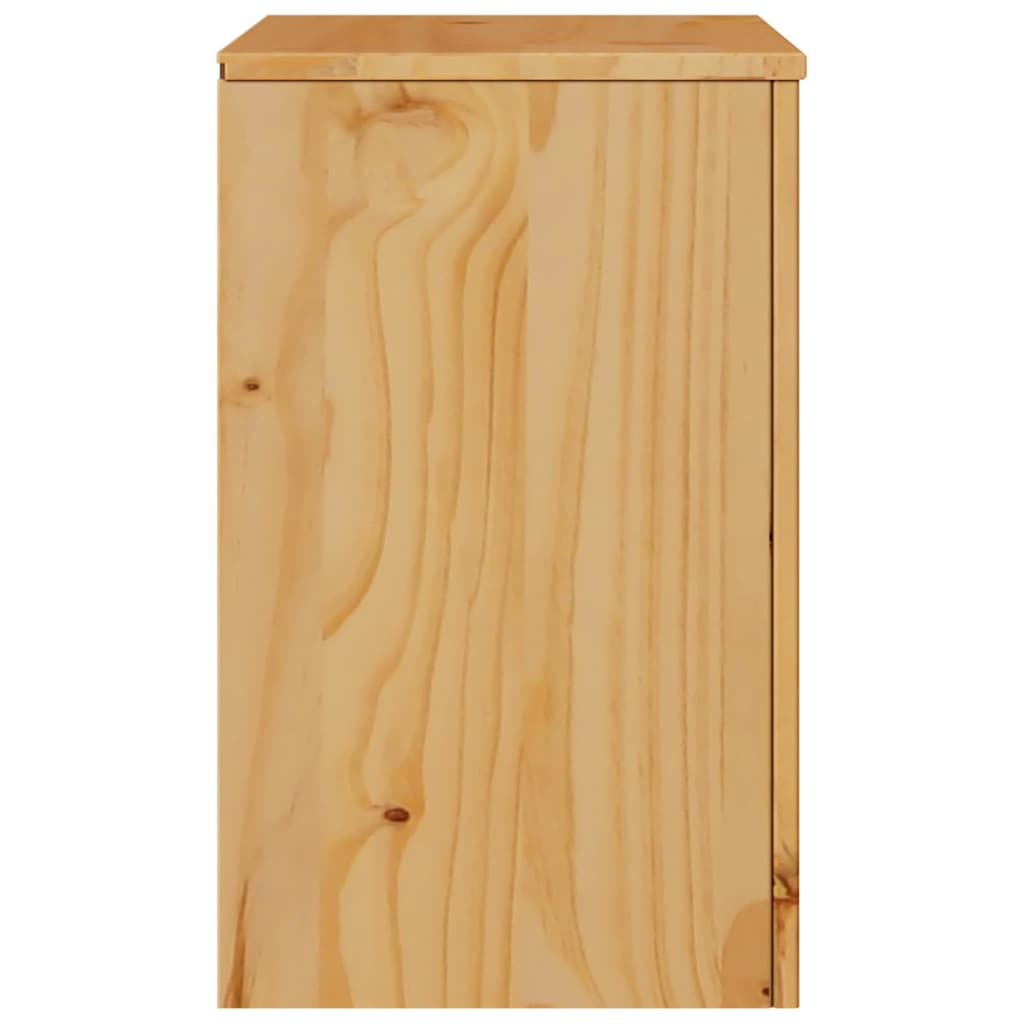 Bedside Cabinet Drammen Oak 45 x 35 x 56 cm Solid pine wood