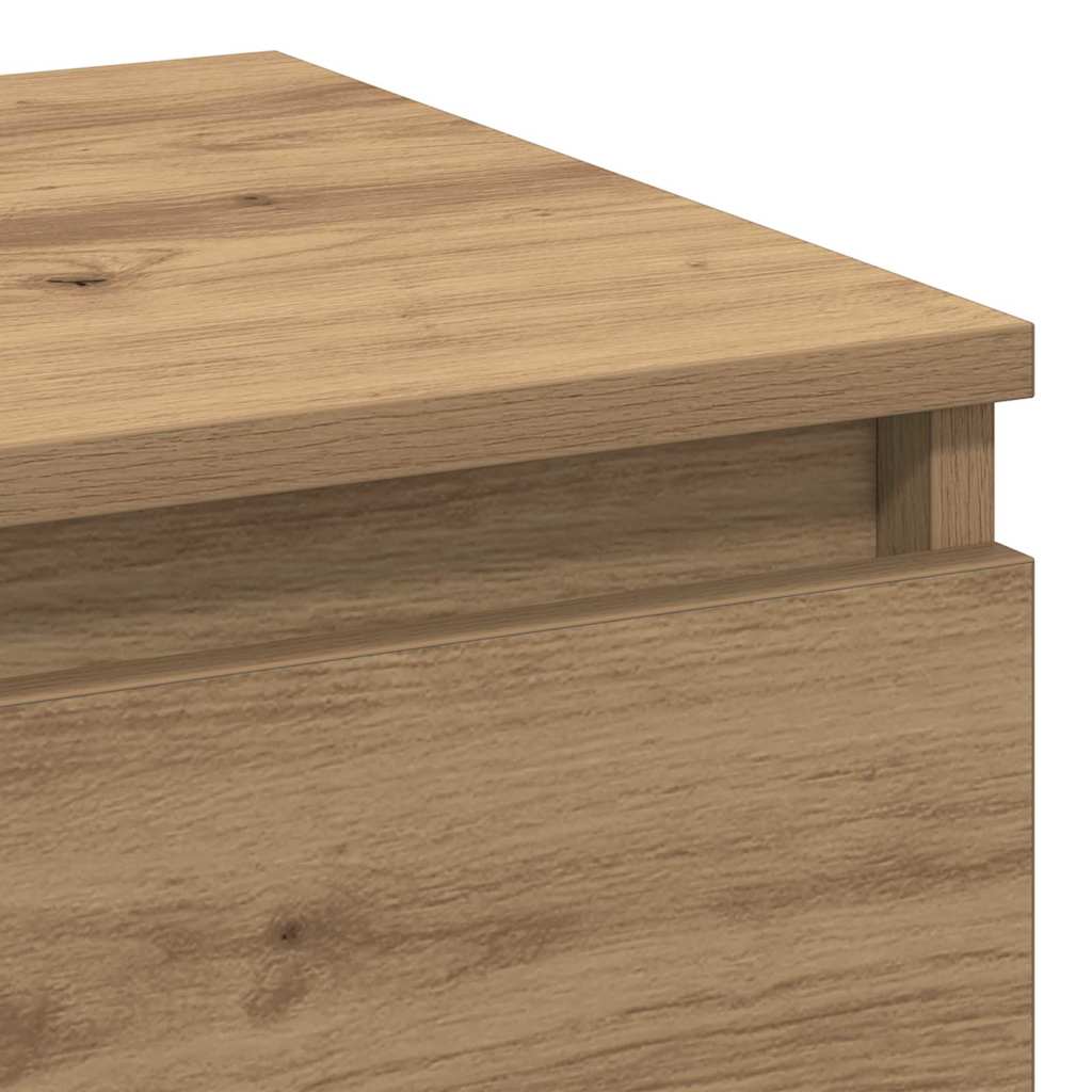 Bedside Cabinet Artisan oak 40 x 35 x 50 cm Engineered wood