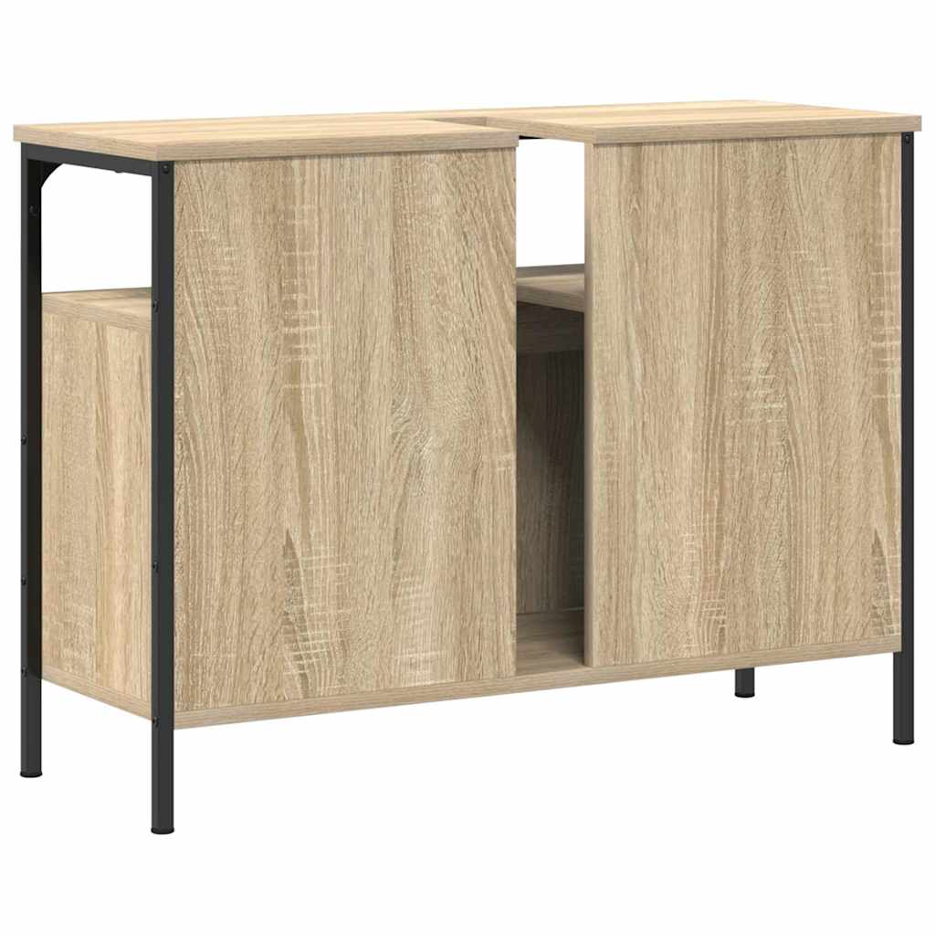 Bathroom Sink Cabinet Brown 80 x 30 x 60 cm Engineered wood