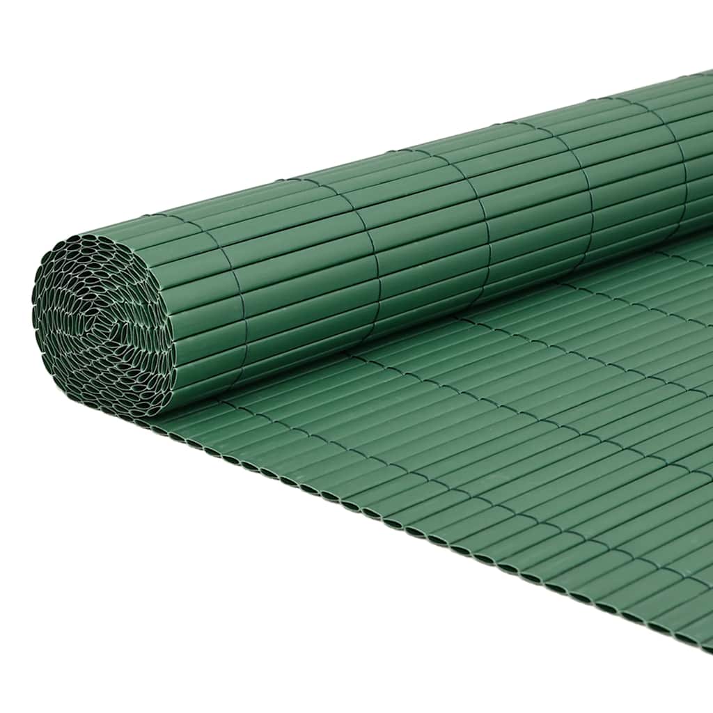 Garden Fence Double-Sided Green 1.8x5 m PVC
