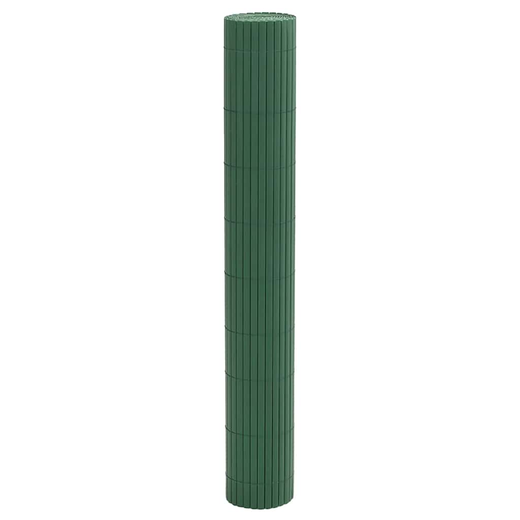 Garden Fence Double-Sided Green 1.8x5 m PVC