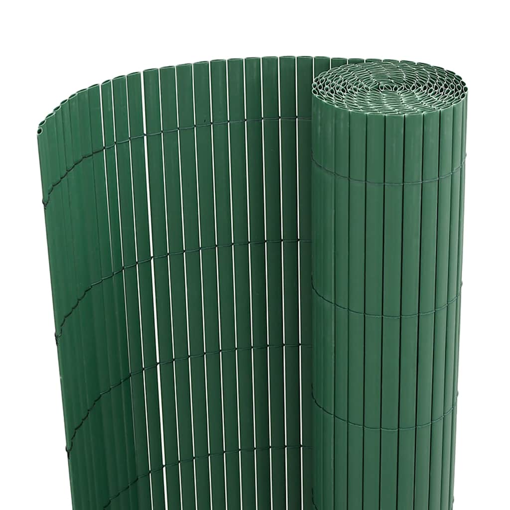 Garden Fence Double-Sided Green 1.8x5 m PVC