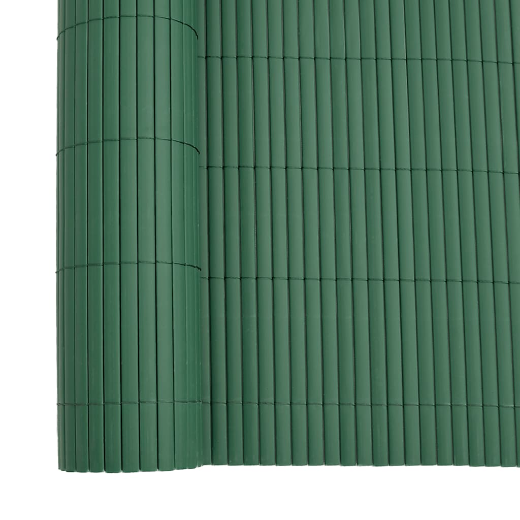 Garden Fence Double-Sided Green 1.8x5 m PVC