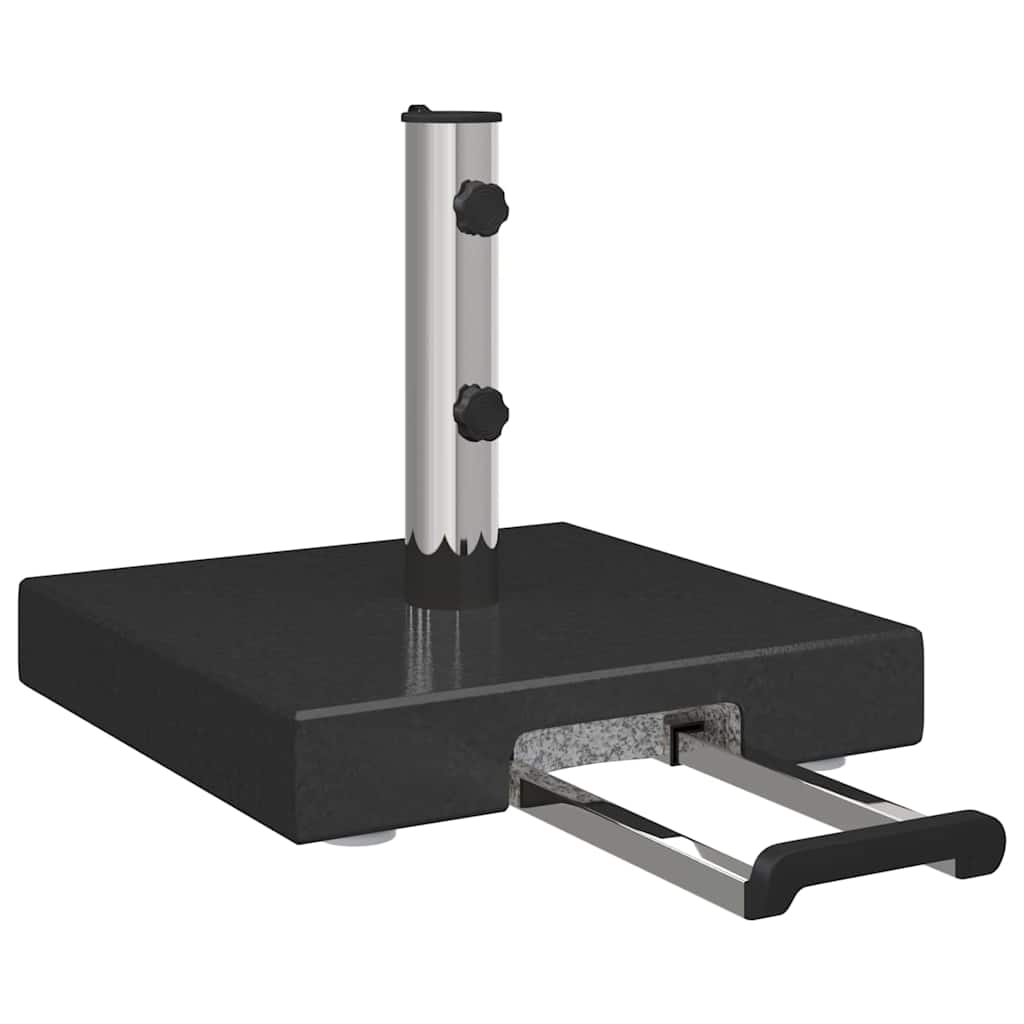 Parasol Base Black 41 x 41 x 37 cm Granite