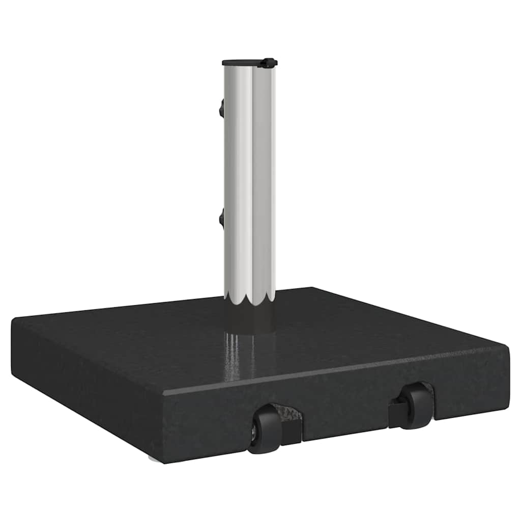 Parasol Base Black 41 x 41 x 37 cm Granite