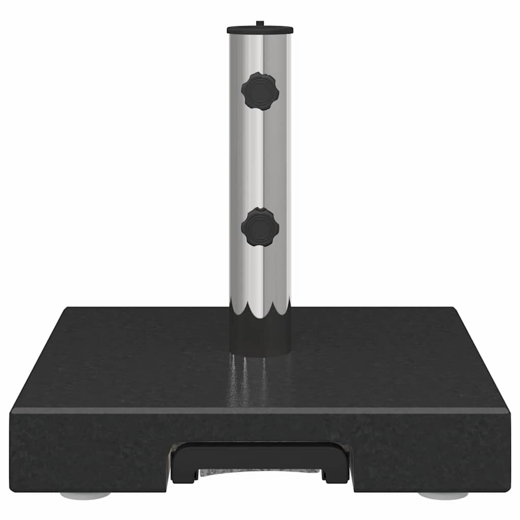 Parasol Base Black 41 x 41 x 37 cm Granite