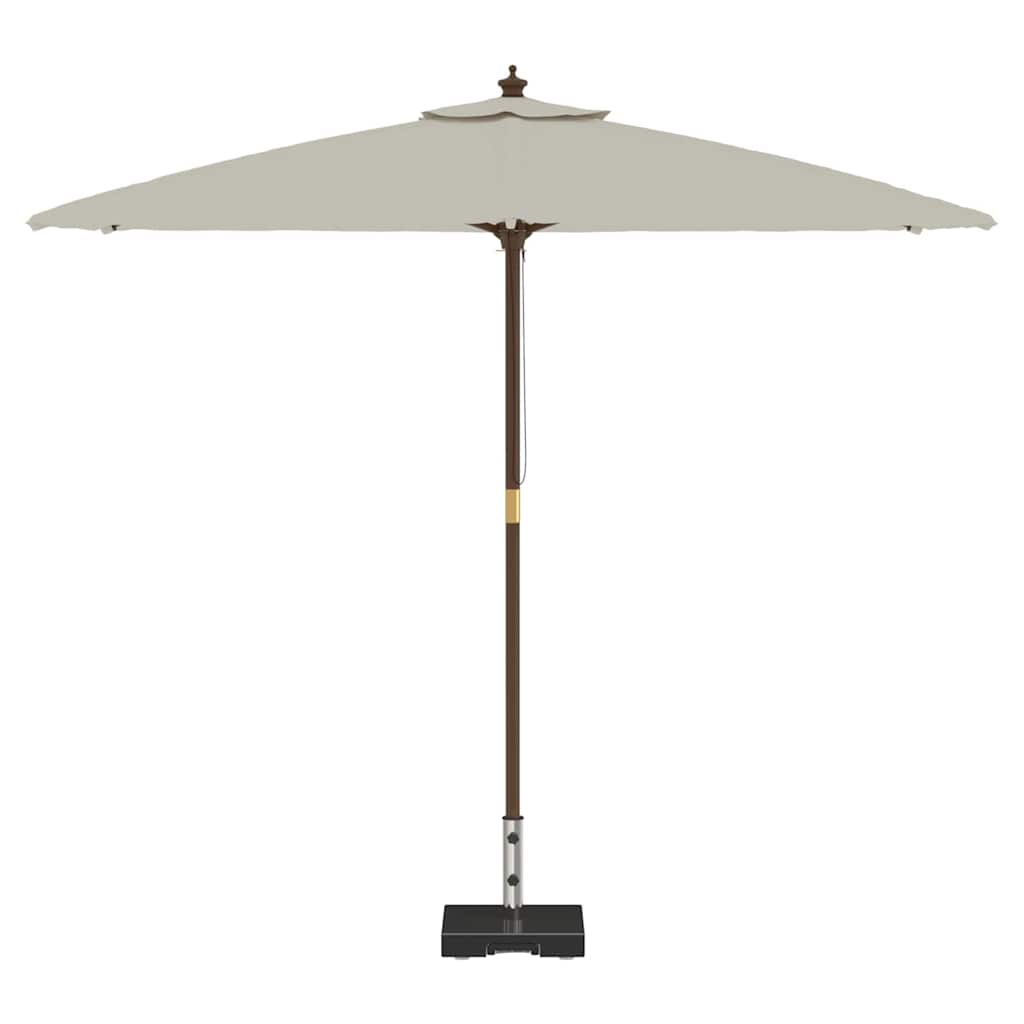 Parasol Base Black 41 x 41 x 37 cm Granite