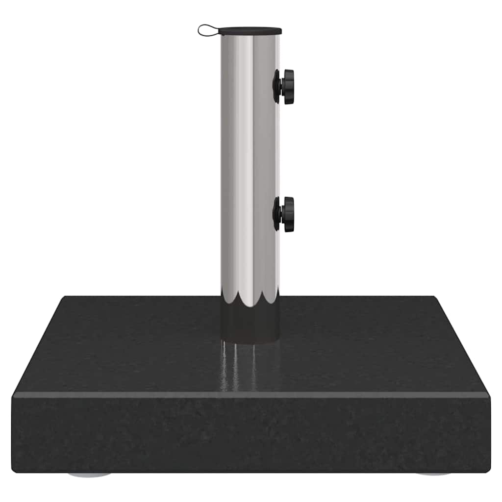 Parasol Base Black 41 x 41 x 37 cm Granite