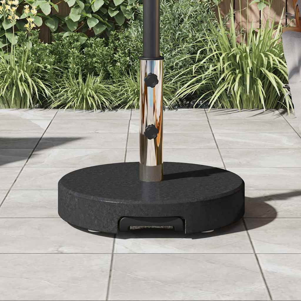 Parasol Base Black 45 x 45 x 37.5 cm Granite