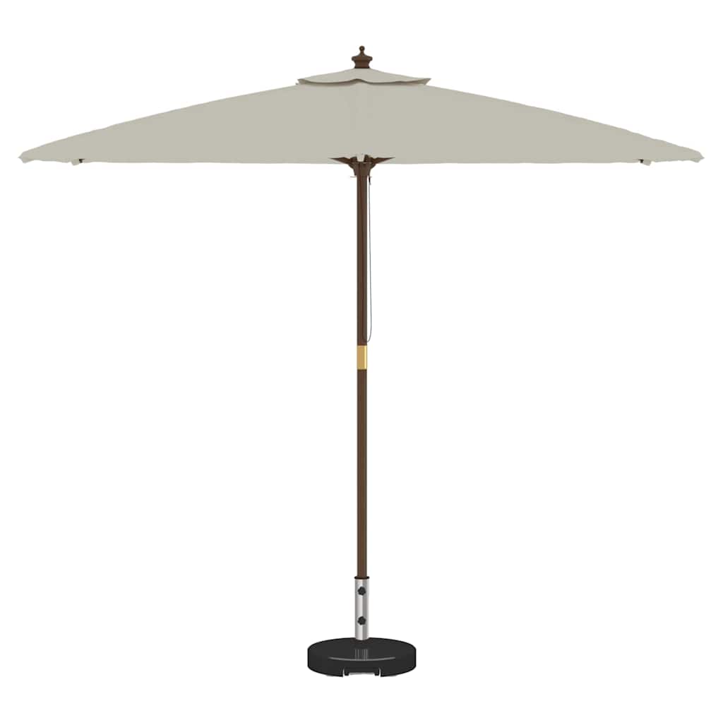 Parasol Base Black 45 x 45 x 37.5 cm Granite
