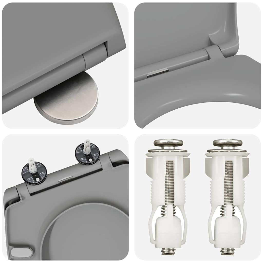 Quick Release Toilet suitable for Seat Grey