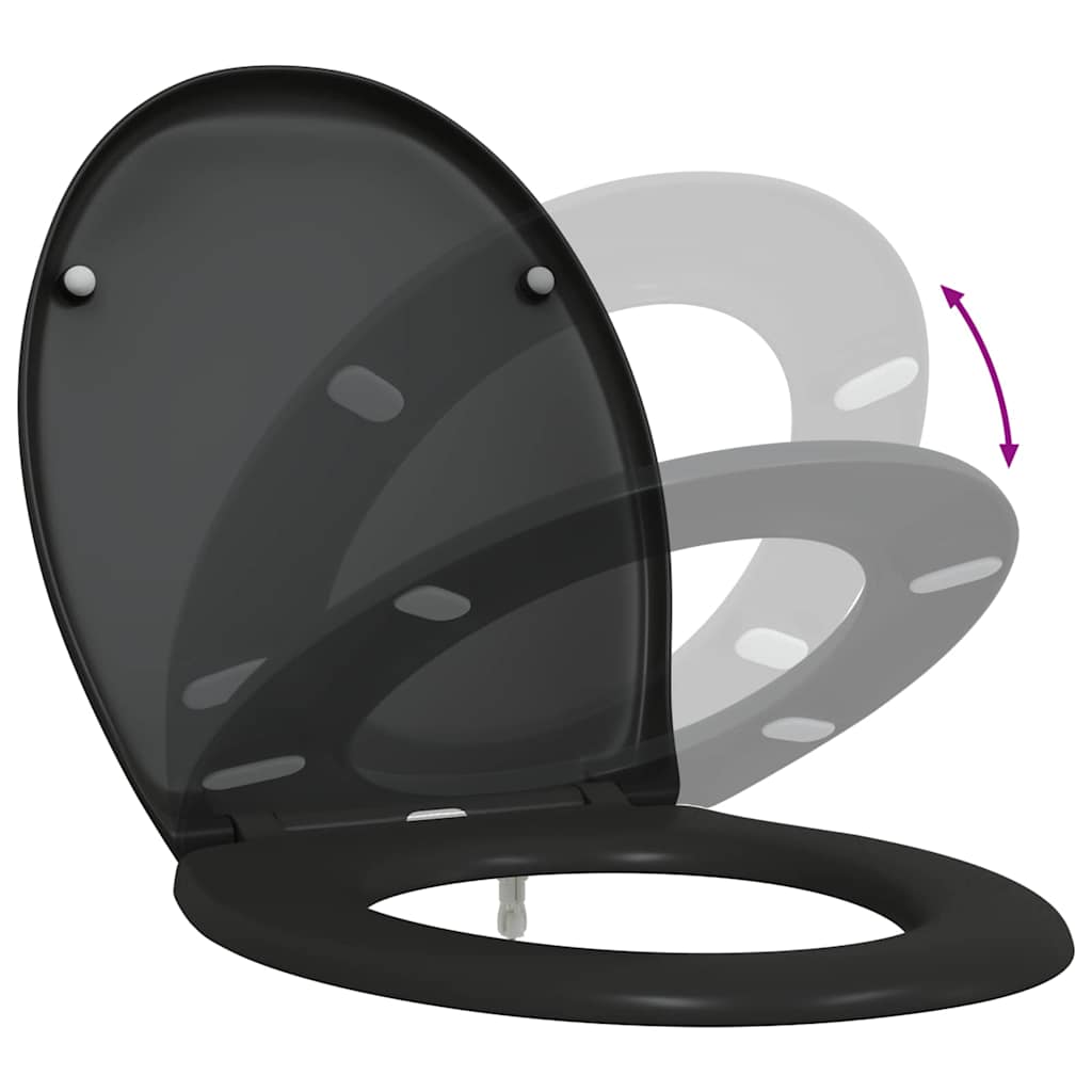 Quick Release Toilet suitable for Seat Black