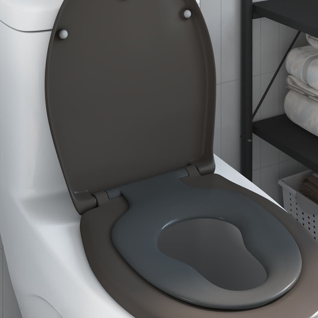 Quick Release Toilet suitable for Seat Anthracite