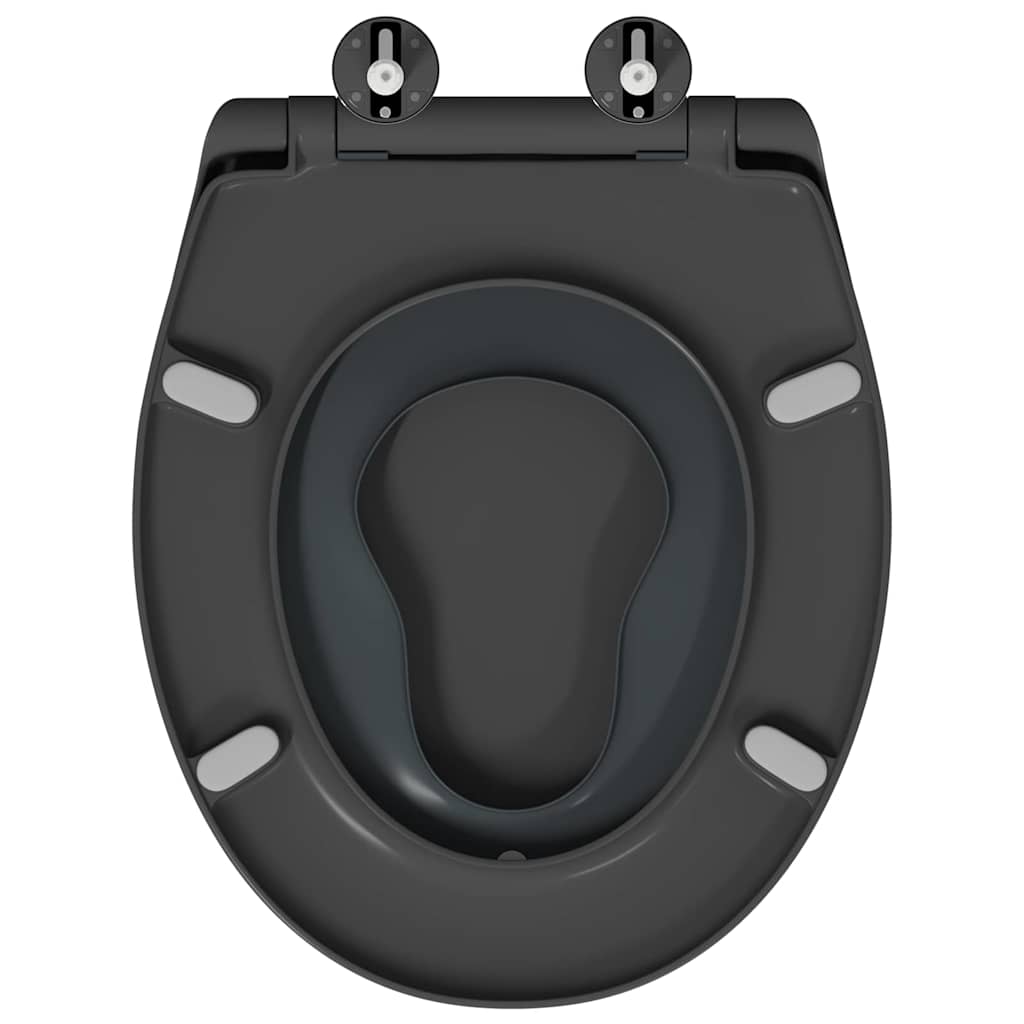 Quick Release Toilet suitable for Seat Anthracite