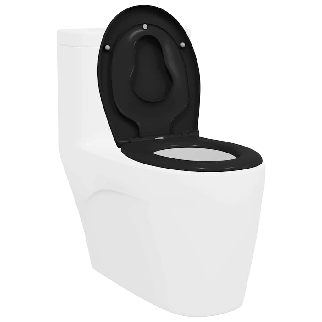 Quick Release Toilet suitable for Seat Black