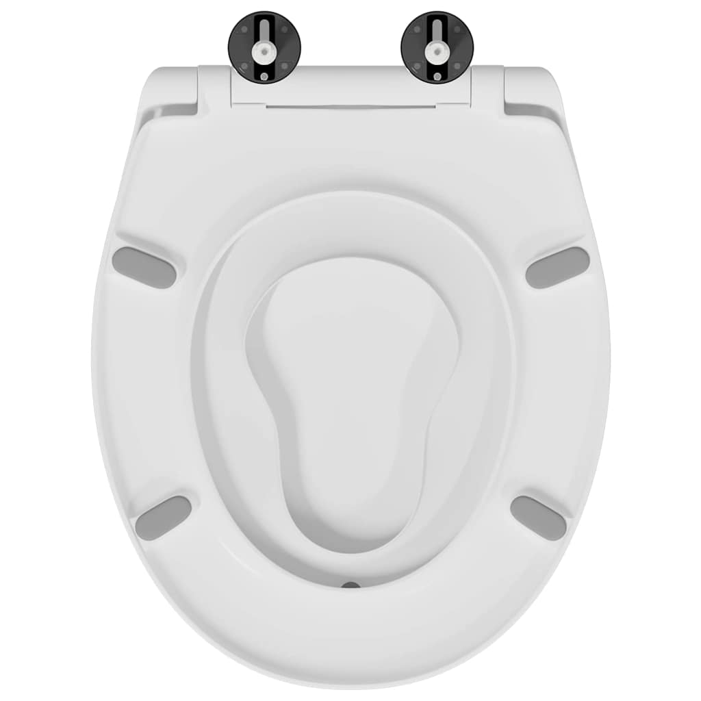 Quick Release Toilet suitable for Seat White