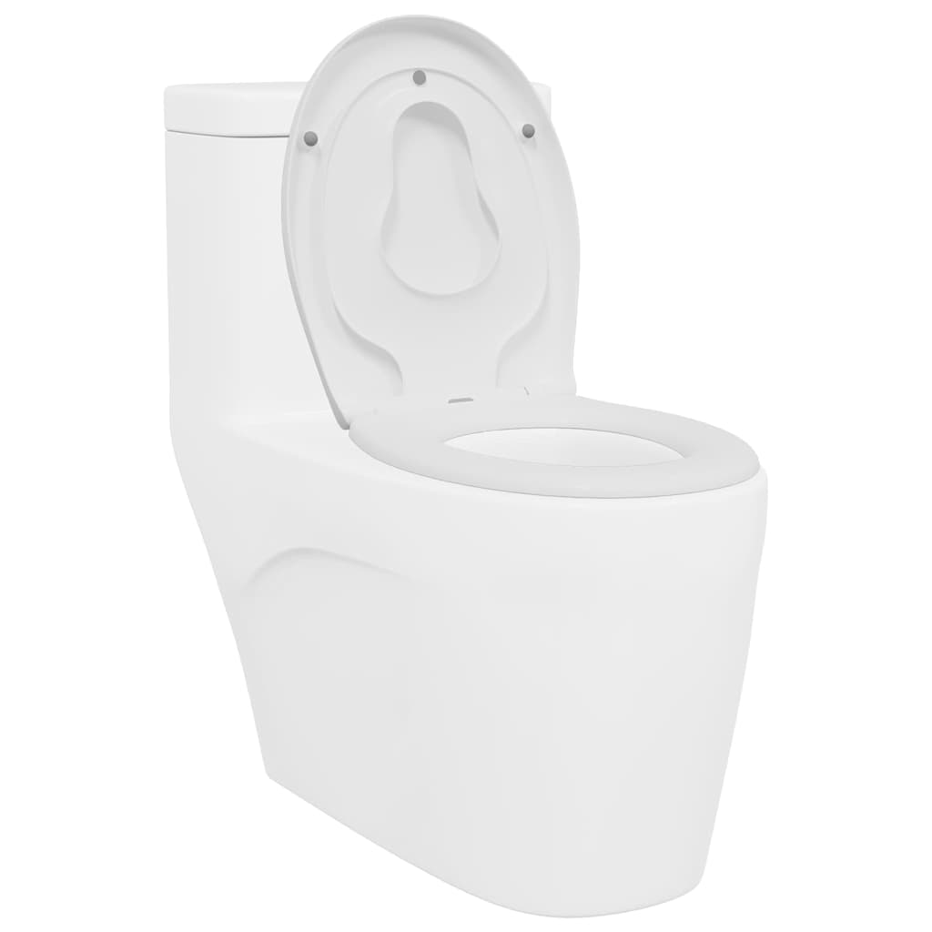 Quick Release Toilet suitable for Seat White