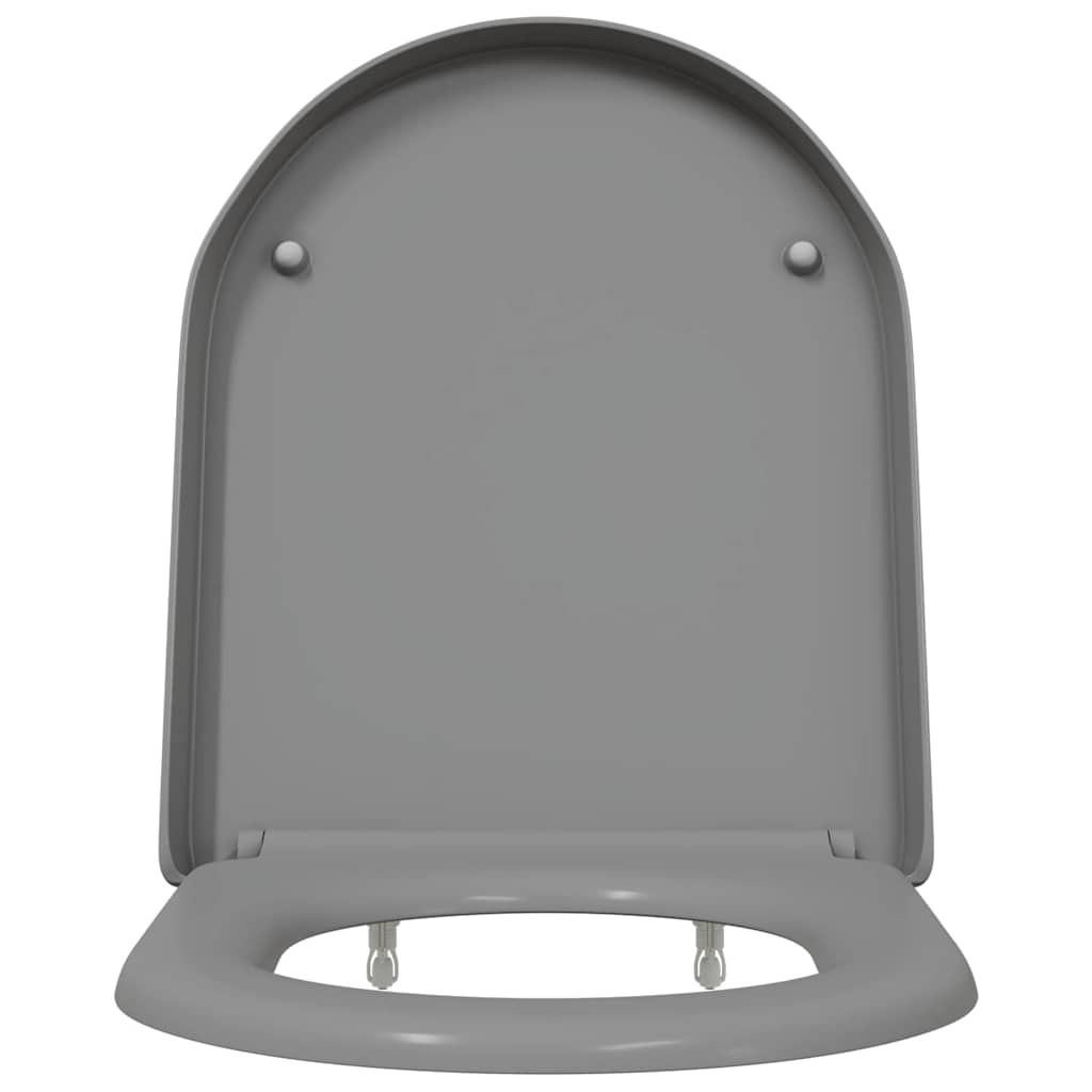 Quick Release Toilet suitable for Seat Grey 46.2 x 36 x 4.3 cm