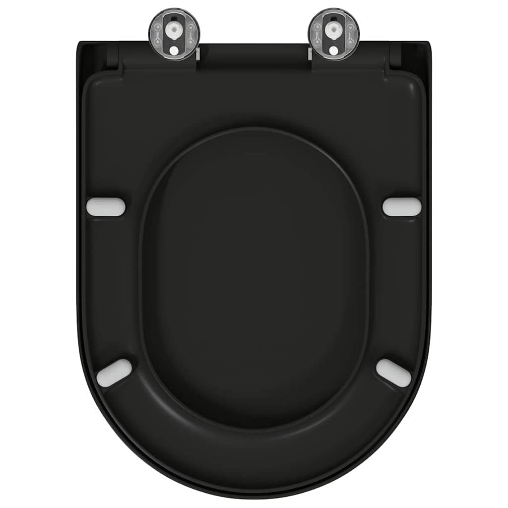 Quick Release Toilet suitable for Seat Black 46.2 x 36 x 4.3 cm