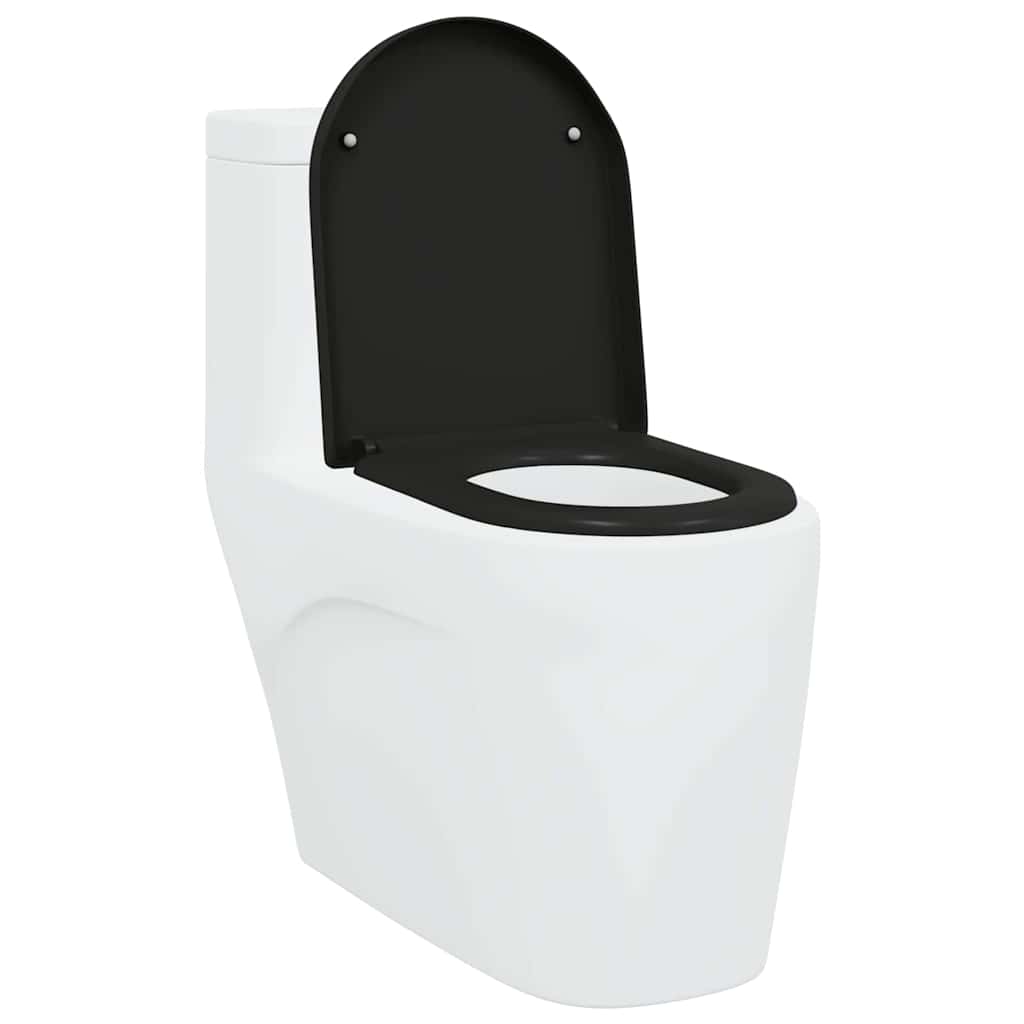 Quick Release Toilet suitable for Seat Black 46.2 x 36 x 4.3 cm