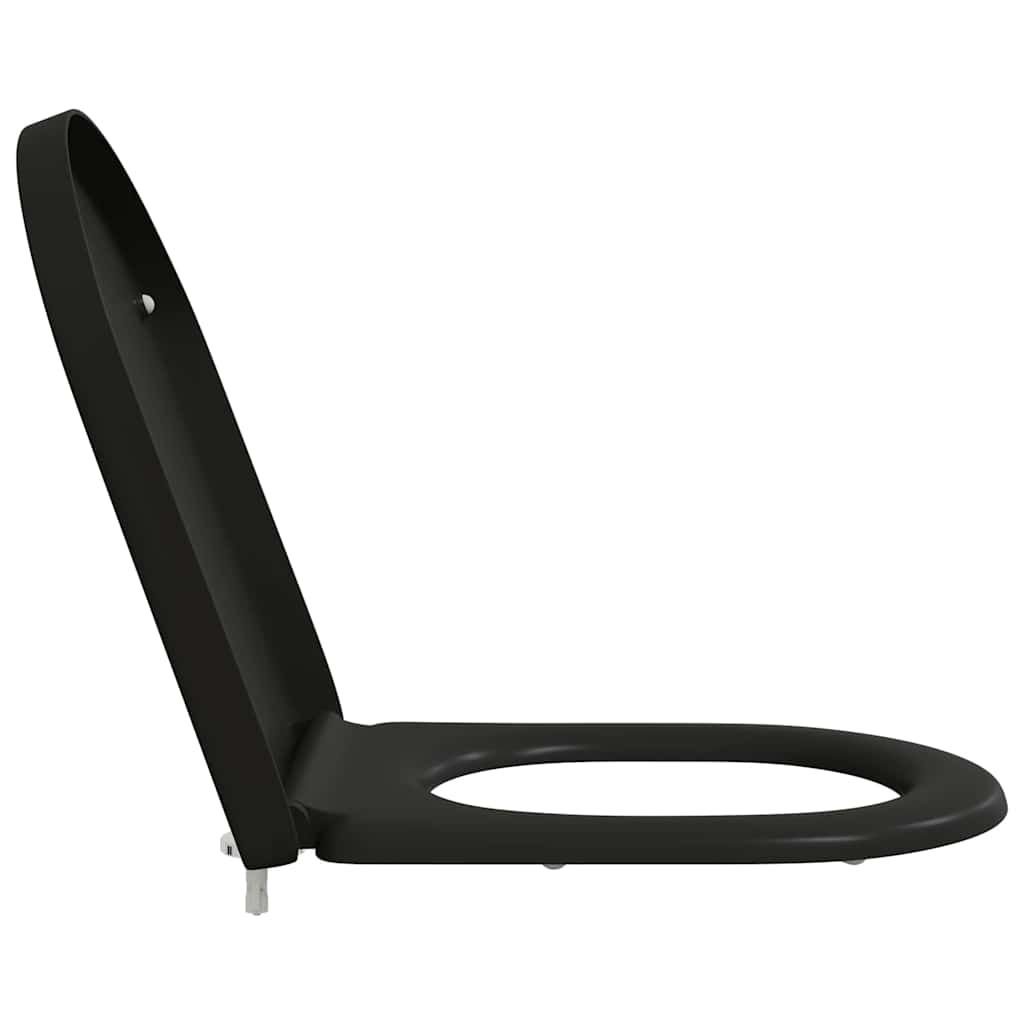 Quick Release Toilet suitable for Seat Black 46.2 x 36 x 4.3 cm