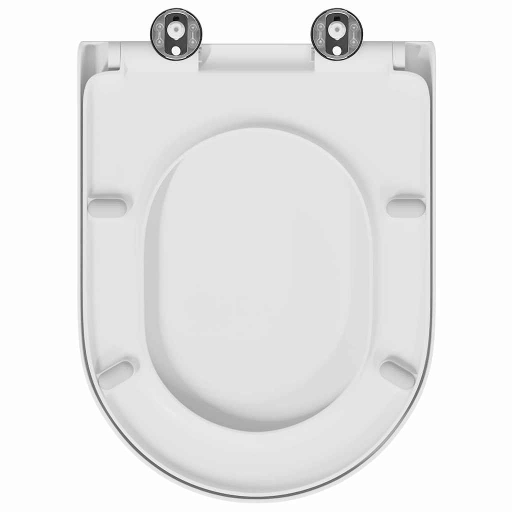 Quick Release Toilet suitable for Seat White 46.2 x 36 x 4.3 cm