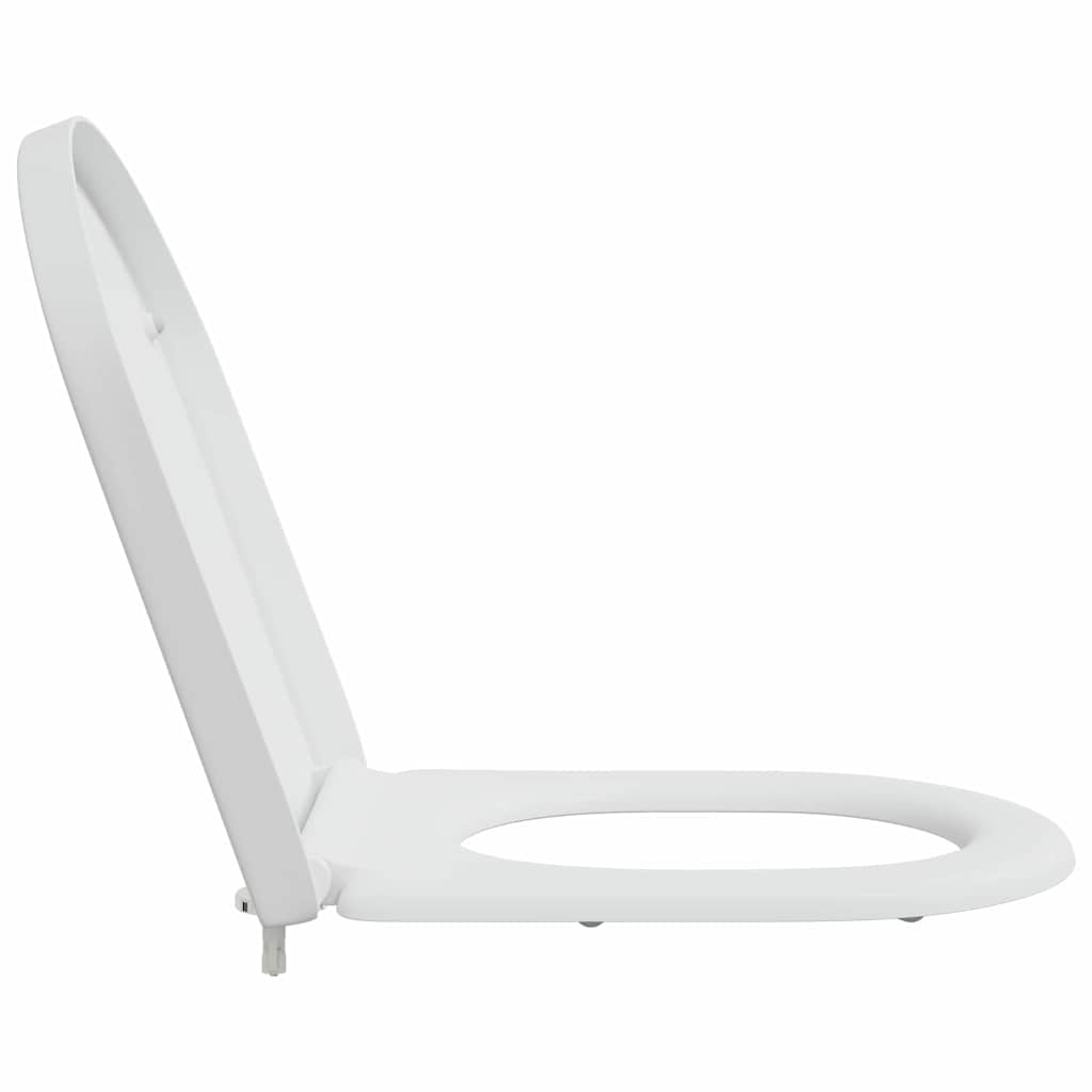 Quick Release Toilet suitable for Seat White 46.2 x 36 x 4.3 cm