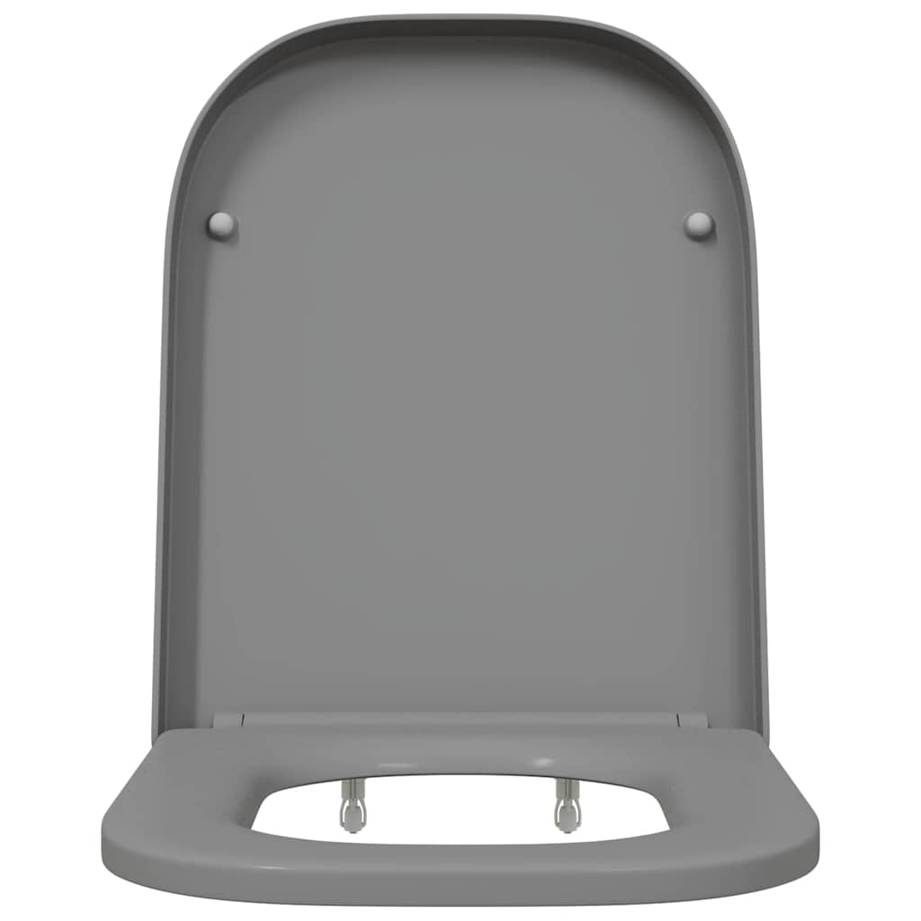 Quick Release Toilet suitable for Seat Grey 44.5 x 35 x 3.6 cm
