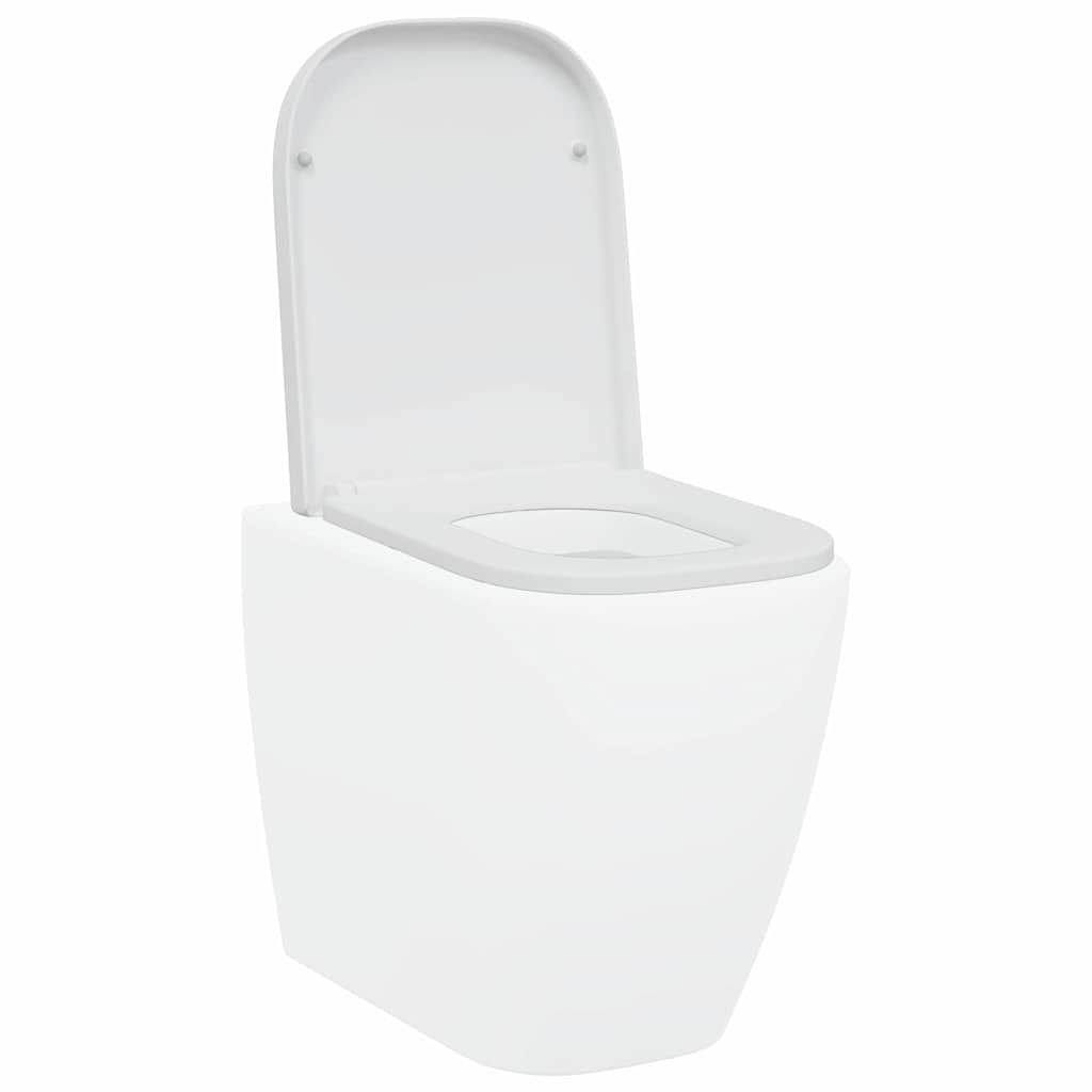 Quick Release Toilet suitable for Seat White 44.5 x 35 x 3.6 cm