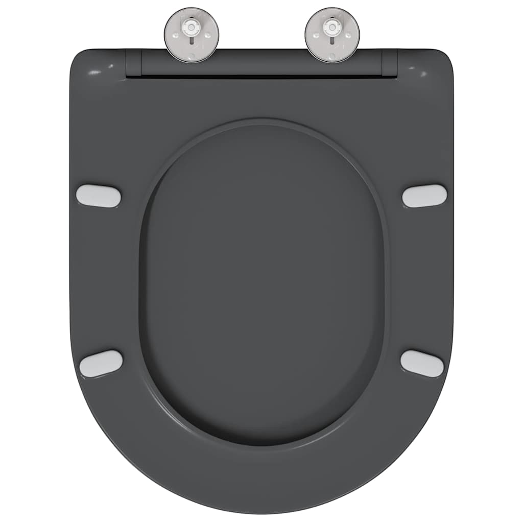 Quick Release Toilet suitable for Seat Anthracite
