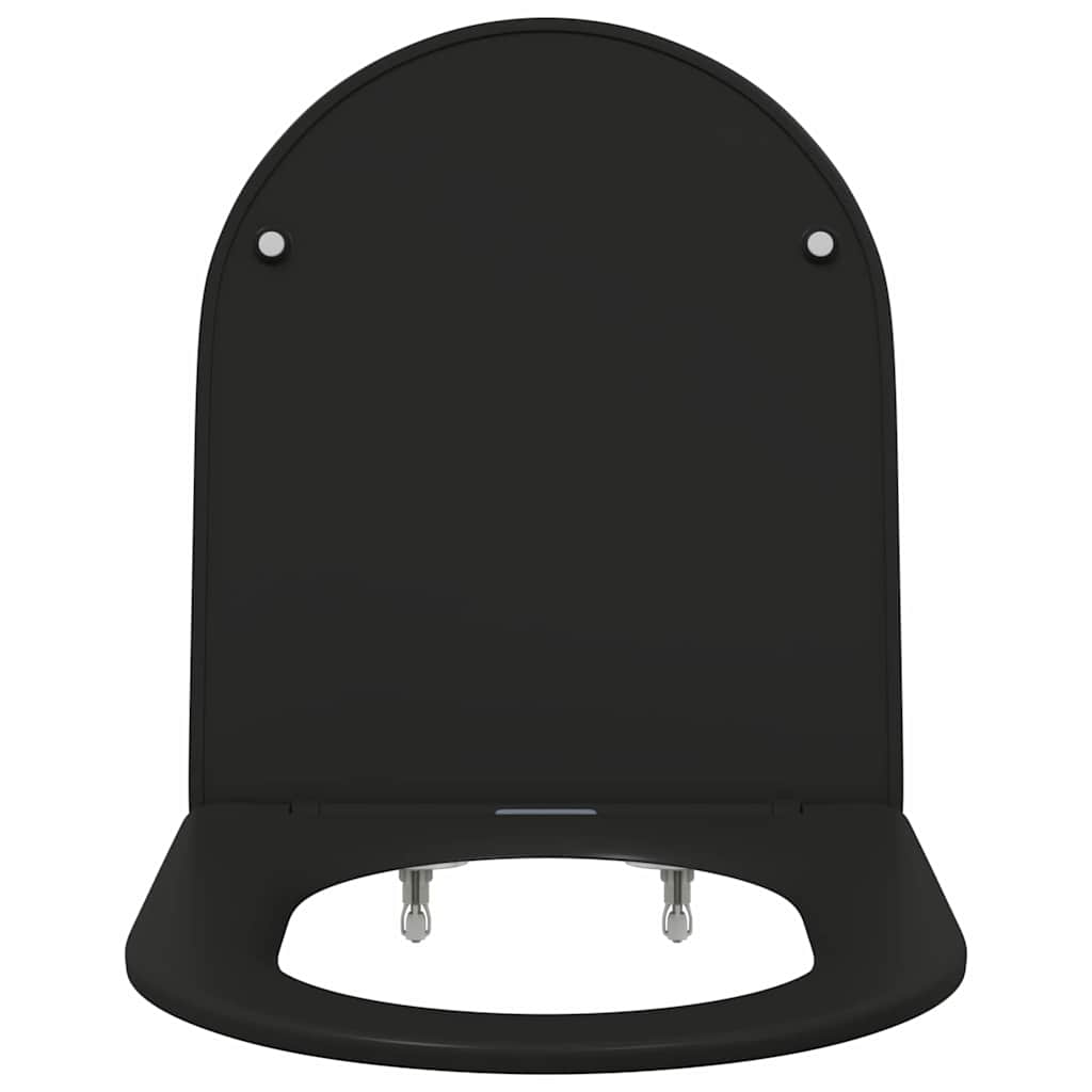 Quick Release Toilet suitable for Seat Black 44 x 36.4 x 3.4 cm