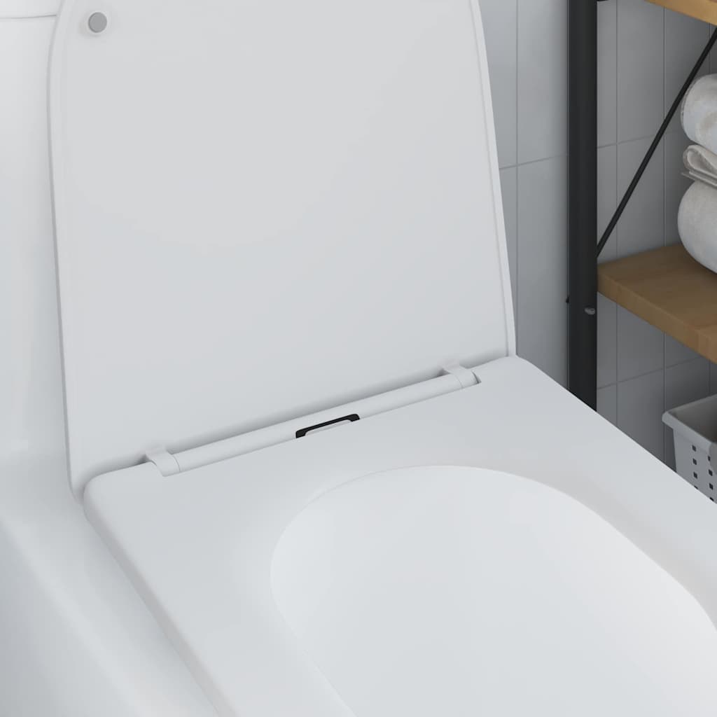 Quick Release Toilet suitable for Seat White 44 x 36.4 x 3.4 cm