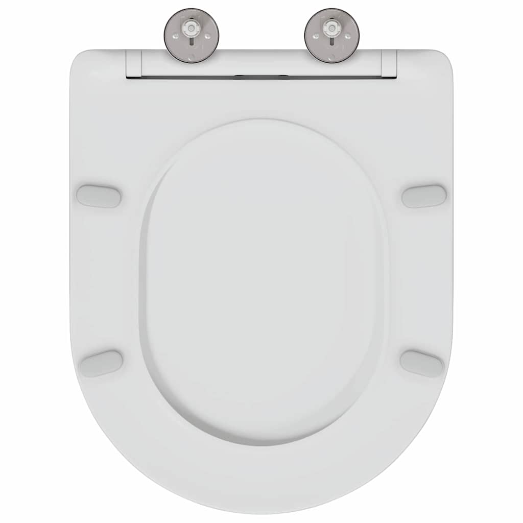 Quick Release Toilet suitable for Seat White 44 x 36.4 x 3.4 cm