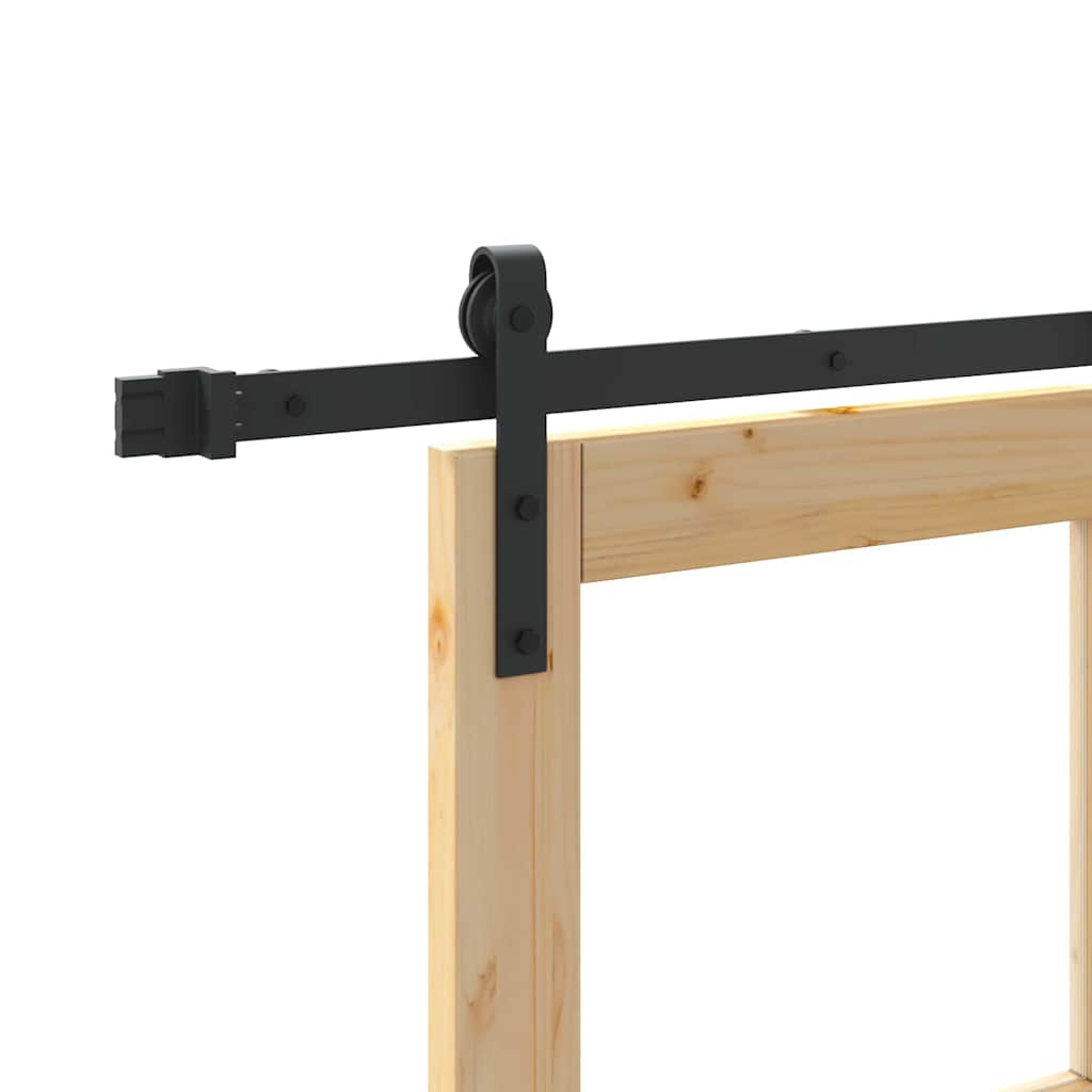 Sliding Door ORKDAL Brown 86 x 211 cm Solid Pine wood