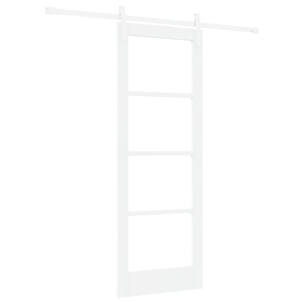 Sliding Door ORKDAL White 73.5 x 198.5 cm Solid Pine wood