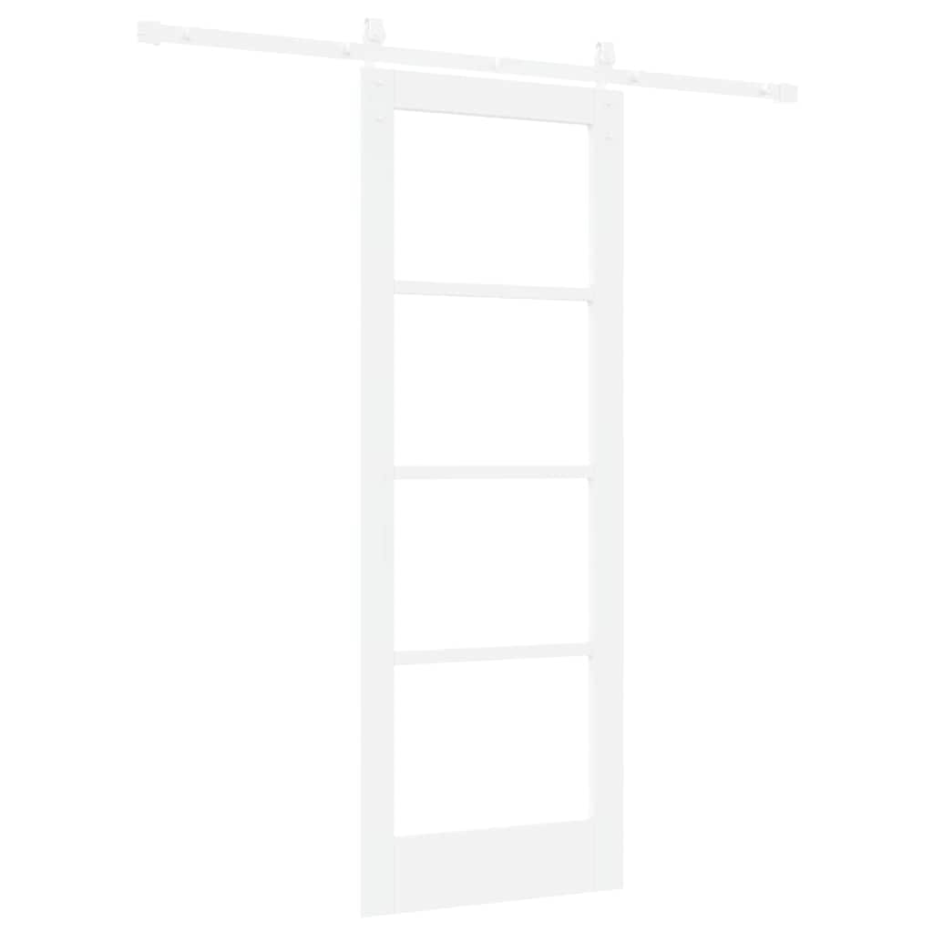 Sliding Door ORKDAL White 73.5 x 198.5 cm Solid Pine wood