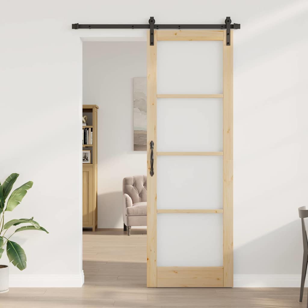 Sliding Door Other ORKDAL Brown 78 x 232 cm